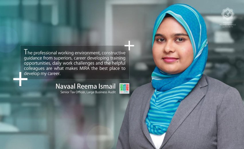 Humandust___'s tweet photo. Navaal Reema Ismail - Senior Tax Officer, Large Business Audit.
#IMMIRA https://t.co/BJQGG6skLa