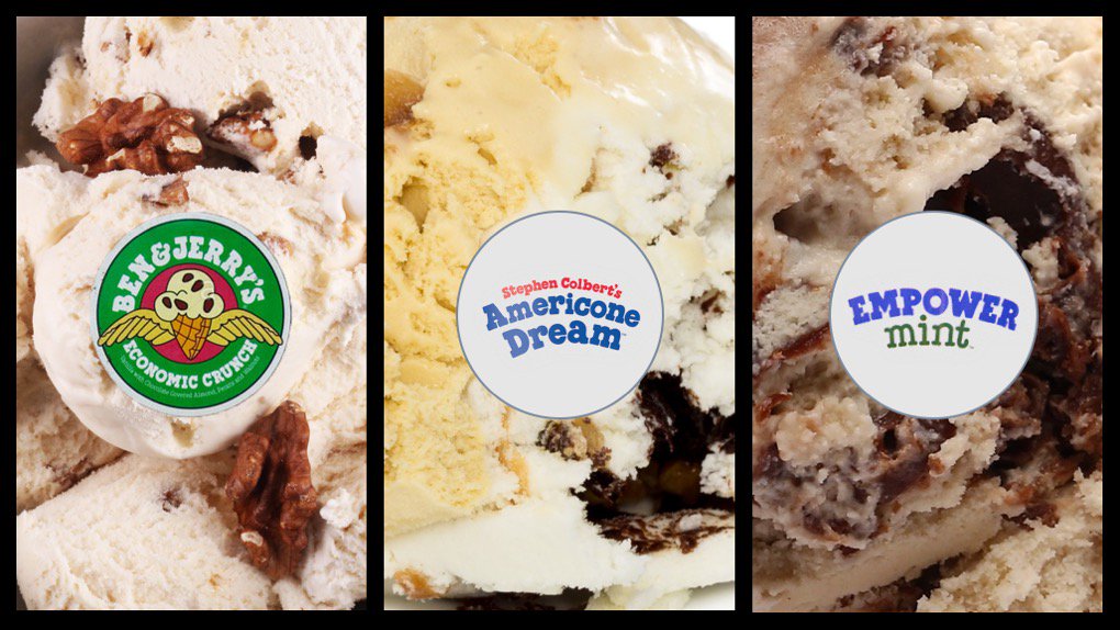 awwebinars's tweet photo. The latest @benandjerrys flavors communicate their role in social issues. #adobevisualtrends https://t.co/9RYdv5Mg1J