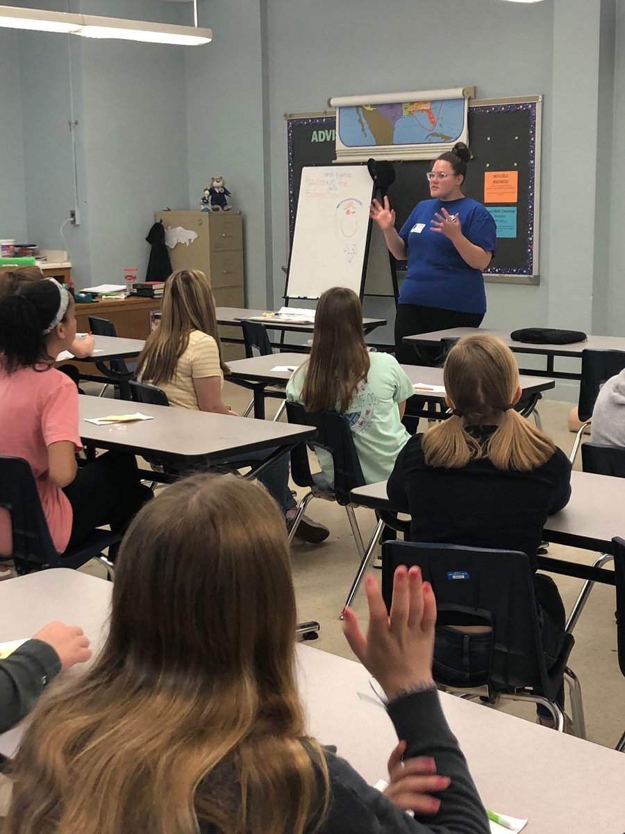 Thank you St Jo Parks and Rec. for for talking with our students about summer jobs!  #sjsdproud #StudentPD