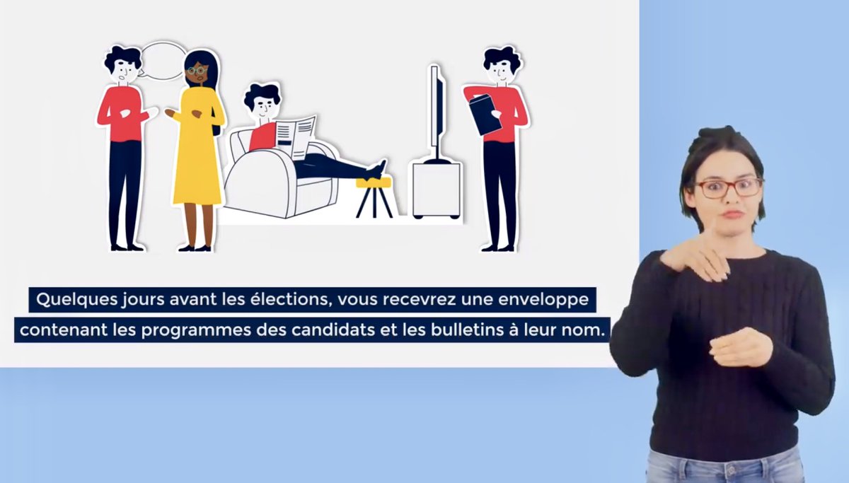unanimes_fr's tweet image. Pour des élections accessibles à tous les électeurs, quels que soient leurs handicaps, @Paris diffuse une vidéo expliquant les étapes du vote. Version complète de la vidéo sous-titrée et en LSF sur facebook.com/unanimesFR/vid… …