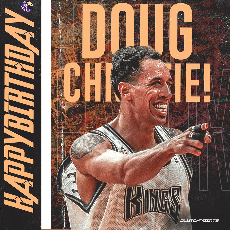 Happy 49th Birthday Doug Christie!  