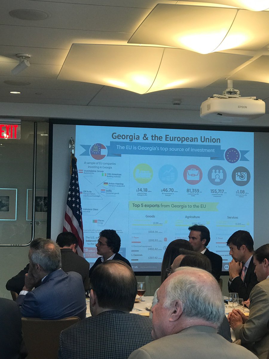 DavidHartnett's tweet photo. #EUDay update from .@atlchamber -Over 81,000 jobs created from EU trade in Georgia and over $40 Billion dollars in EU investment! #GrowAtlanta #ORBATL #AtlantaIsNow https://t.co/o4n7zyUpeQ