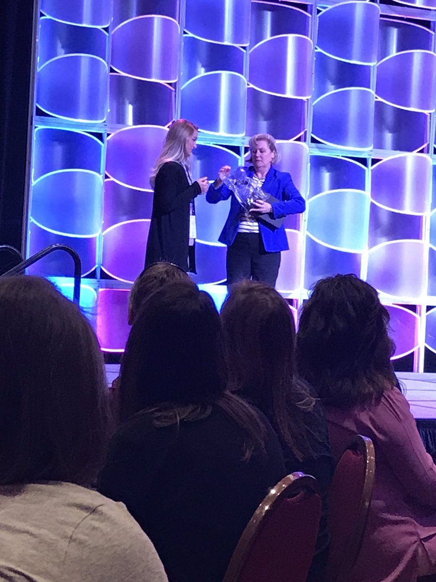 ProfessorBrue's tweet photo. Congrats to Katy Menke for receiving the OKHR student scholarship award 2019. #cushrm https://t.co/Nc1EZtxm5X