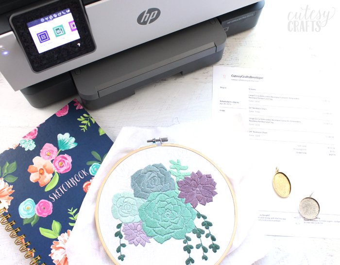 #AD Get a behind the scenes look at my small business and get tips to increase productivity with this great new HP printer that <a href="/officedepot/">Office Depot</a> gave me to try. #officedepot cutesycrafts.com/2019/05/produc…