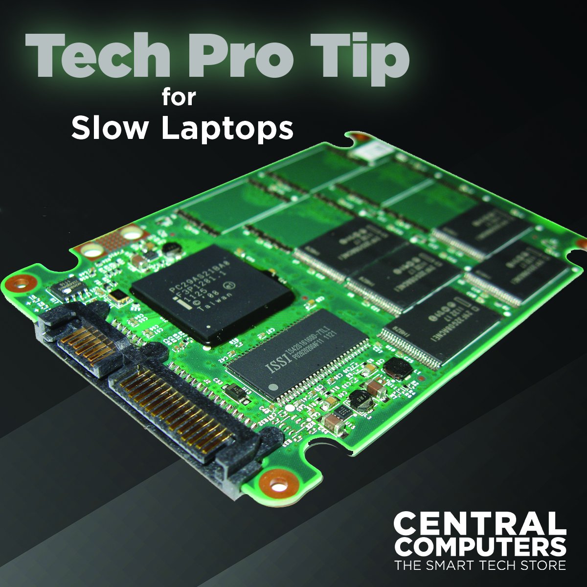 centralcomputer's tweet image. #TechProTip: If things are taking too long to open, or your laptop takes too long to start, look into replacing your hard drive with an SSD. These bad boys are the fastest thing in the market and will have your laptop start up faster than Lightning McQueen can say Kerchow!