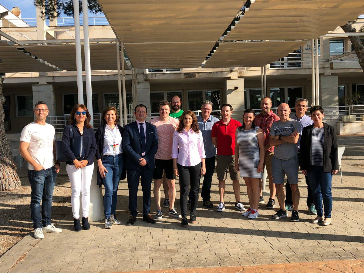psainzdebaranda's tweet photo. SPORTS STUDENTS AS MENTORS (#SSaMs Project) Erasmus_Project. The fourth meeting in Spain #murcia. A great team of people and a great project @uniofglos @itcarlow @UPOlomouc @uth_gr @umu and @cesieong . See you in Italy!!. #HappyEuropeDay Thanks @internacionalUM for your support https://t.co/4xqCMqb8Ov