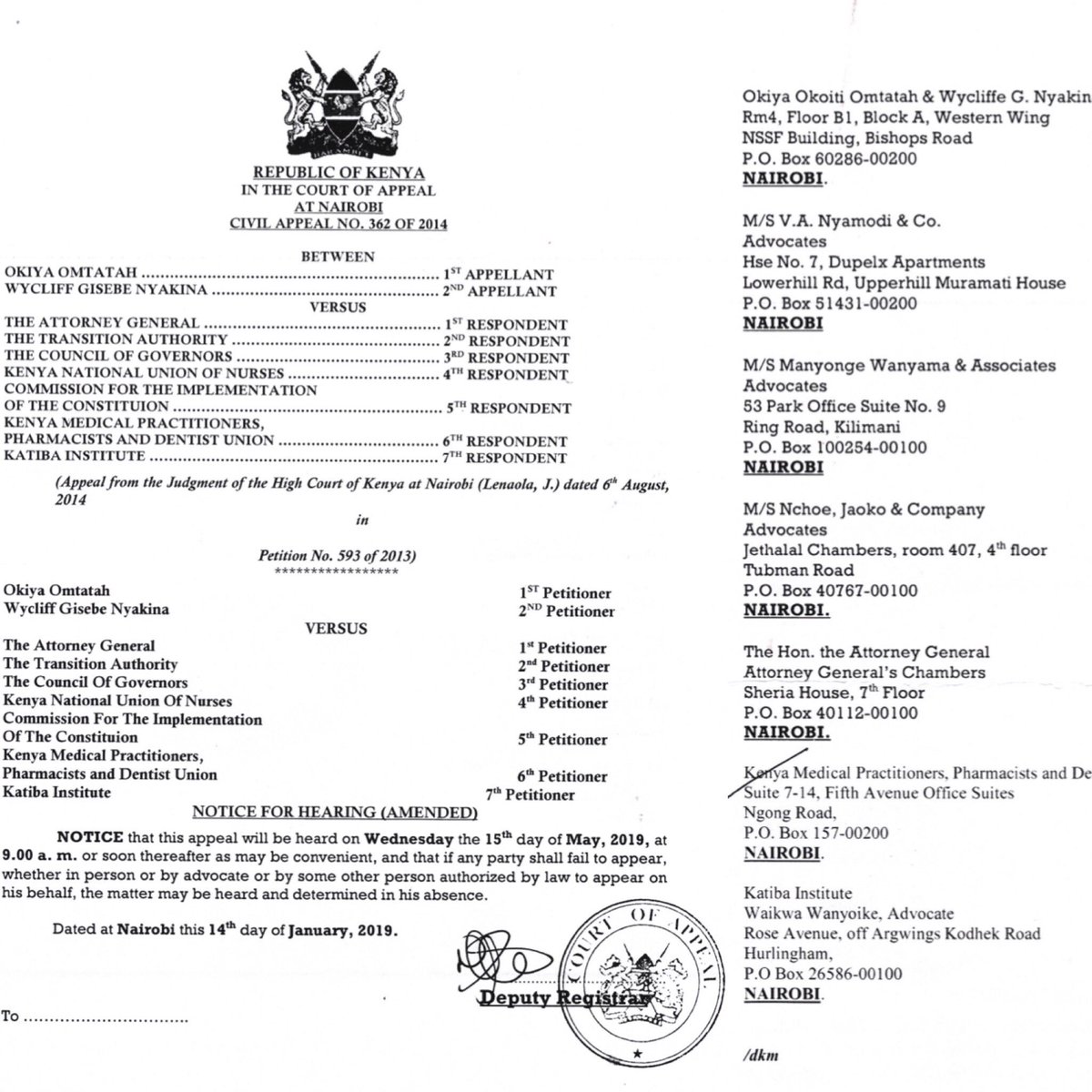 The Kenyan Gyne (#HealthServiceCommission) tweet media