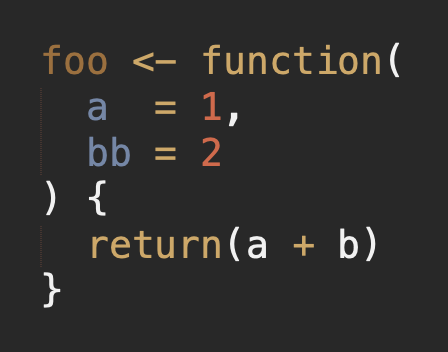 PoGibas's tweet photo. @tyluRp Thanks! What about defining functions? Is this a recommend style? https://t.co/GoutnSCVIN