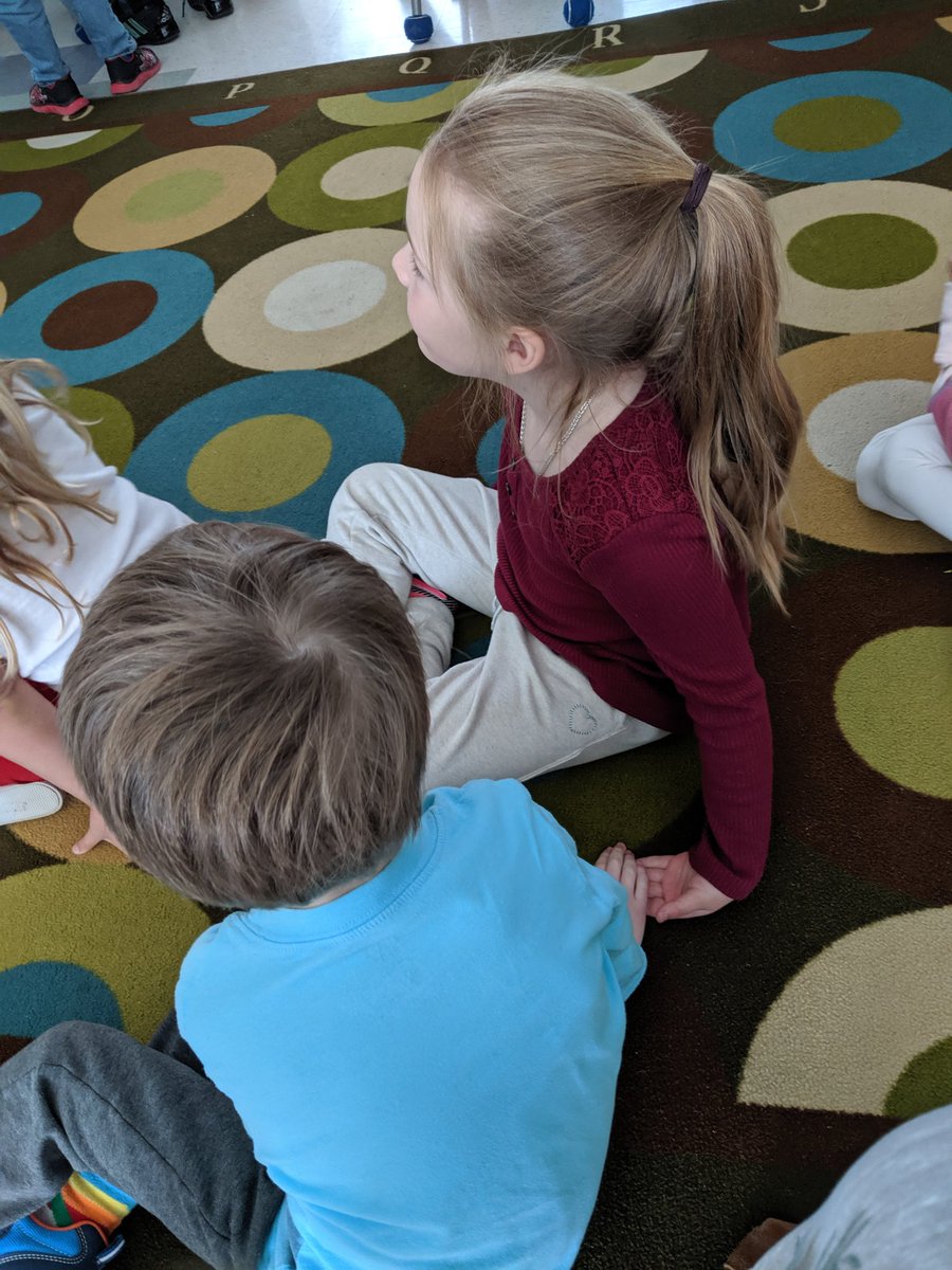MsPhillips8's tweet photo. Enjoying some carpet time with our friends, how sweet @KindertownJS2 @StLukeNepean @OCSBSpecEd https://t.co/PhXuQtydOl