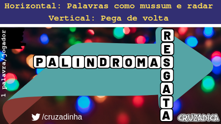 cruzadinha's tweet photo. E os acertadores de hoje foram:
1º #resgata @schutz2
2º #palindromas ou #palindromos @besidslexie
Amanhã tem mais!
#crosswords #crossword #palavracruzada #palavrascruzadas https://t.co/ZAy7M8LPqB