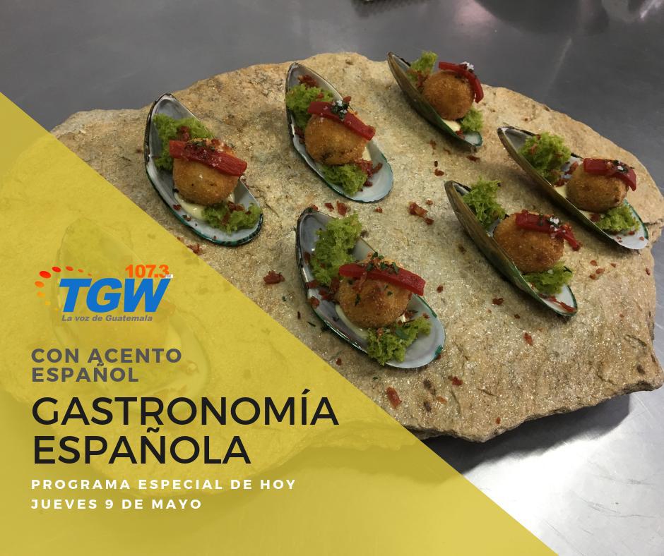 RadioTGWTV's tweet image. Escucha a las 12:00 horas el programa #ConAcentoEspañol con amigos de la Oficina Económica y Comercial de la @EmbajadaEspGTA con el tema &quot;Gastronomía Española&quot;.
Sintoniza el 107.3 FM o escucha el programa en línea aquí: radiotgw.gob.gt/live-stream/