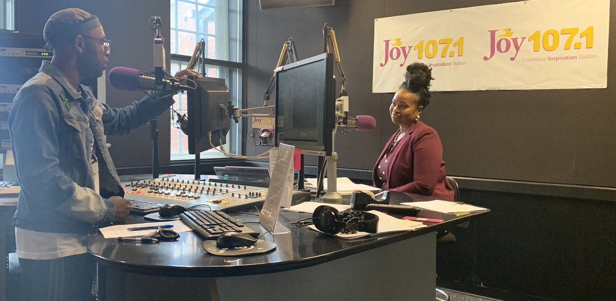 cbuscitycouncil's tweet photo. Councilmember @sdfavor sat down today with @YavesEllis to talk about the beginnings of efforts by Council to decriminalize marijuana in the city.  Listen to the interview during the Eye on Community show Sunday on 107.1! https://t.co/5xvDzrs3f6