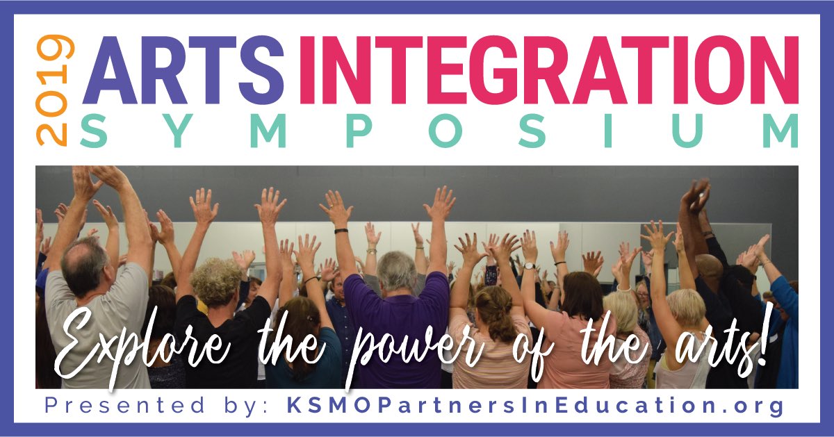 MTC_JCCC's tweet photo. 2019 Arts Integration Symposium : July 22-24, 2019
Join us to explore the power of the arts in engaging students, strengthening comprehension, and bringinging your curriculum to life.Presented by the KS/MO Kennedy Center Partners https://t.co/et78rjW6Q4 #ArtsIntegrationKSMO https://t.co/6k4f1Cy997