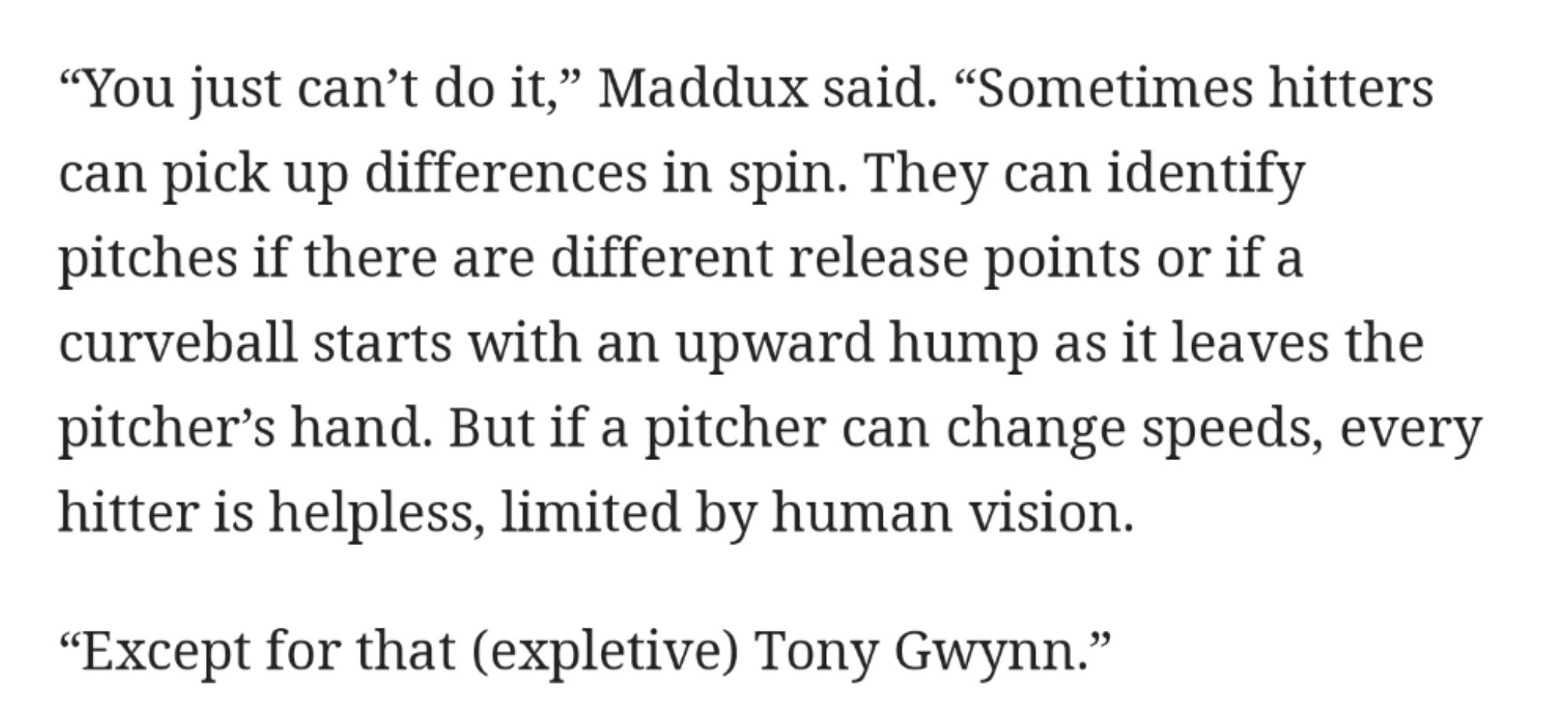 Happy birthday to the great Tony Gwynn. Baseball misses that guy... 