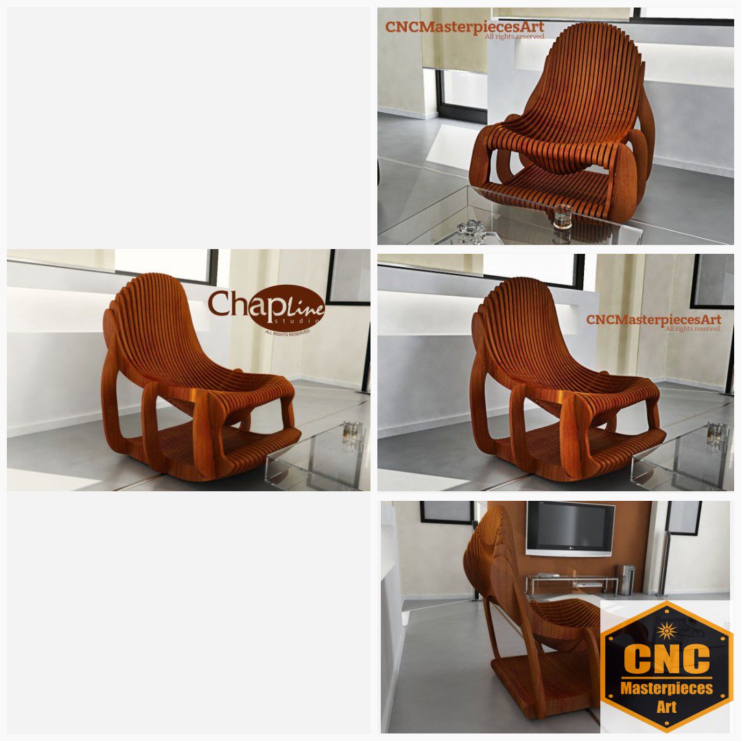 AllredBandw's tweet photo. Exclusive design. Parametric chair.Vector outline.Project for cnc #OfficeFurniture #HomeDecor 
$12.38
➤ https://t.co/T0UVu8LrGq https://t.co/ZWaZF9JNzd