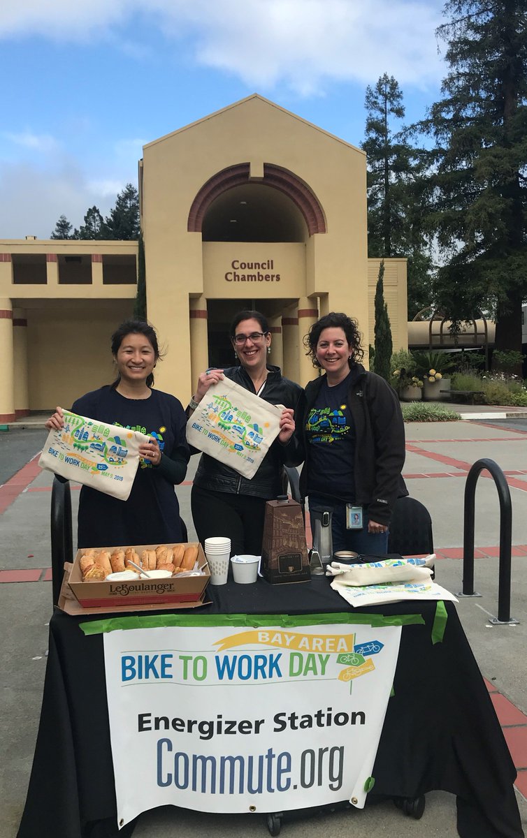 SMCountyCommute's tweet photo. Way to go @CityofSanMateo for hosting a #BTWD19 energizer station and installing @derobikeracks bicycle fix it stations throughout your city! #YourCommuteCounts #BTWD #smcountybtwd https://t.co/WxyL3XXvn4