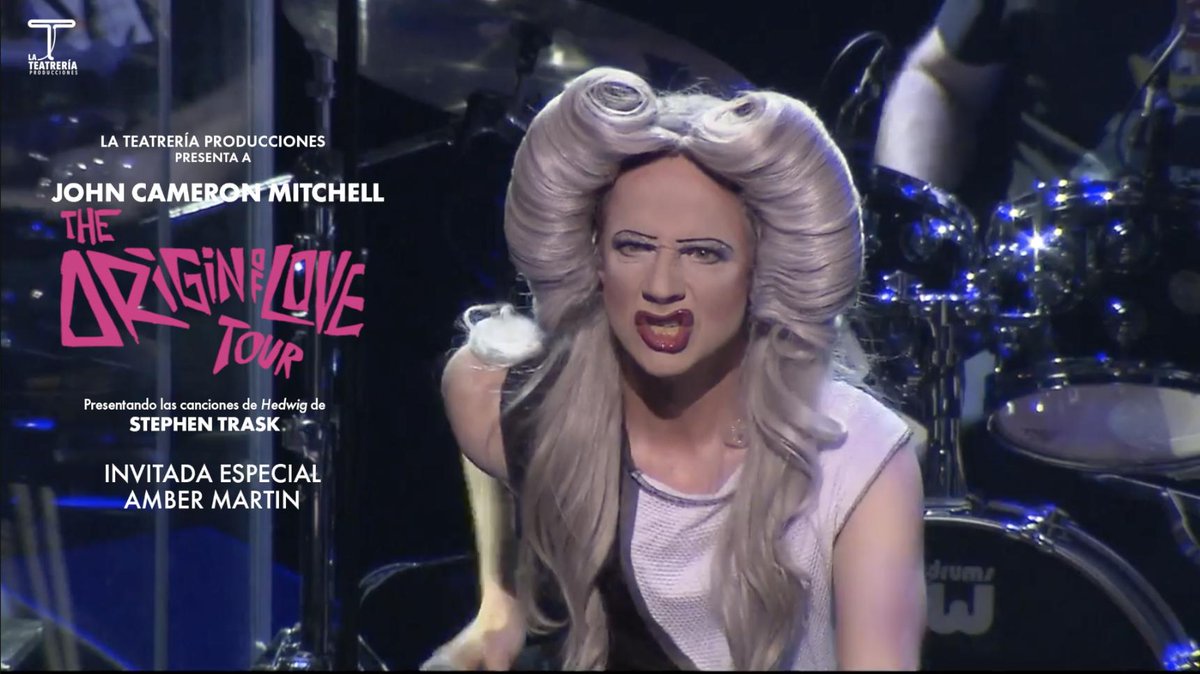 LaTeatreria's tweet photo. ¡#JohnCameronMitchell en concierto!
Presentando #TheOriginOfLoveTour en el @AuditorioBB 💄💋
📌Función 22 de mayo a las 20:30 hrs.
*Invitada especial: #AmberMartin
🎟 Boletos en @Ticketmaster_Me
❣️❣️❣️❣️❣️❣️❣️❣️❣️❣️❣️❣️❣️❣️
https://t.co/8tdFFCGuo8 https://t.co/EieANRdwwD