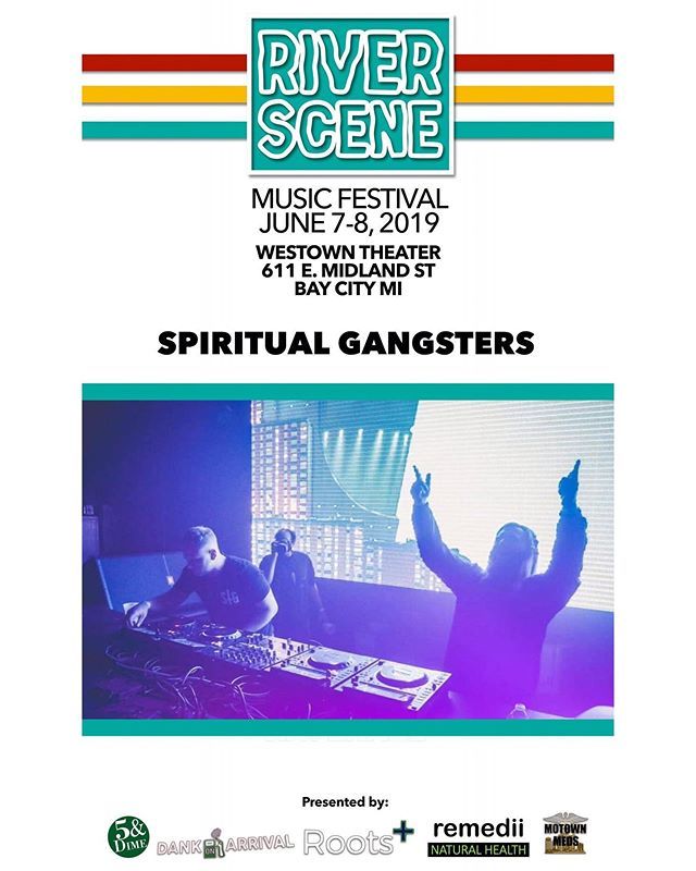 @spiritualgangstersmusic are performing live at the Riverscene Music Festival! #musicfestival #musicfestivalseason #music #edm #hiphop #punk #blues #rock #concert #livemusic #livebands #fun #summerfestival #liveperformance #dubstep #bassmusic bit.ly/2vPxOWU