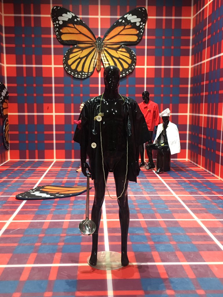 Kunsthalle_HB's tweet photo. Highlights der @la_Biennale #Venedig im #Arsenale mit #GeorgeCondo #AlexdaCorte #AntheaHamilton #Grunenberg https://t.co/rVJ0iJMM5i