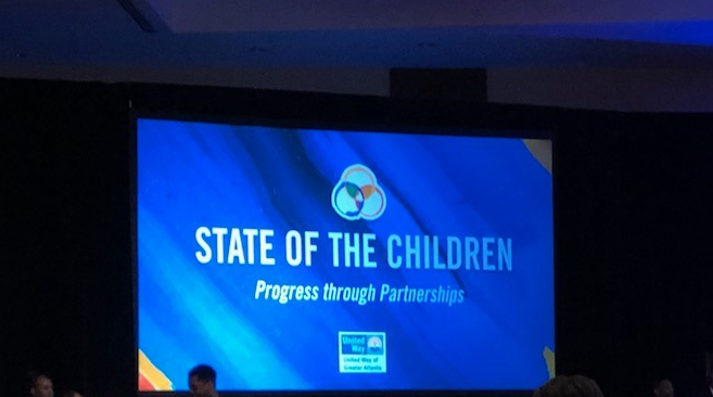 WhitefoordInc's tweet photo. Thank you @unitedwayatl for a powerful "State of The Children" this morning. Whitefoord is so proud to be a part of the Child Well Being Movement and continuing to work to improve the outcomes of children in Atlanta! #stateofthechildren #unite2thrive #unitedwayatl https://t.co/LwiFY13OJ4