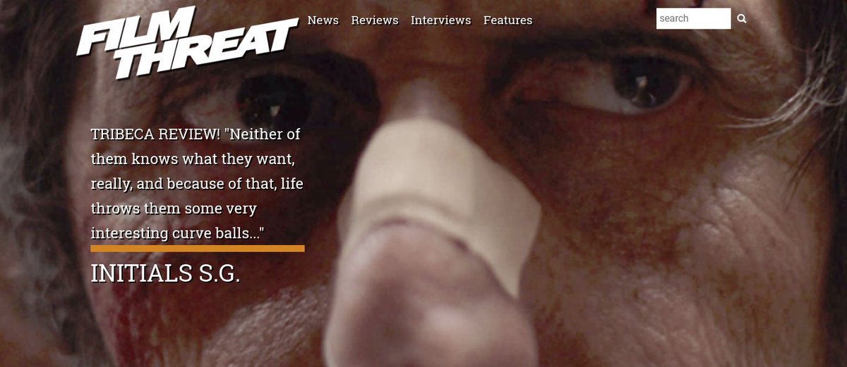 FilmThreat's tweet image. “He has a penchant for sitting around in his underwear smoking bongs and drinking a lot.” Lorry Kikta sees hapless characters try to do better in the @Tribeca film Initials S.G.
filmthreat.com/reviews/initia… #Tribeca #FilmThreatTribeca #Tribeca2019 #TribecaFilmFestival
