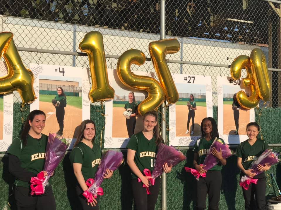 BKHSNYC's tweet photo. Congratulations to our Kearney tigers varsity softball team seniors who played their last home game yesterday. #KearneyStrong https://t.co/cf5nkhlj55