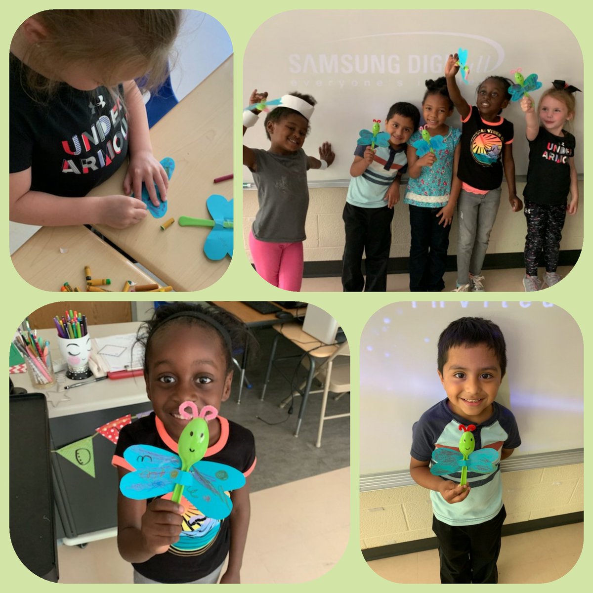 fmteducare's tweet photo. The Littles made butterfliesπ¦Butterfly facts from the Littles: butterflies fly and they taste with their feetπ¦#TheLittles #WeMadeThis #FairmontEducareRocks #ThanksMsMadison #ThanksMsLenzie #HowCuteAreWeβ€οΈ https://t.co/gqEEpPNLtz
