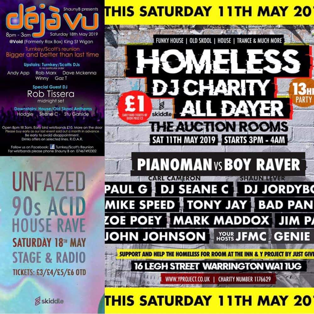MATRiX ā»ļø (@matrix_01010) on Twitter photo Events that you can catch one of my favourite DJ's š <a href="/DJ_SEANE_C/">DJ SEANE C</a>
Plus don't forget to get yourself down to <a href="/TheAuctionRooms/">The Auction Rooms</a> this Saturday!! 13 Hours of none stop DJ's and Music, raising money to support <a href="/roomattheinn_/">Room at the Inn</a> in raising money to help The #Homelss š Events that you can catch one of my favourite DJ's š <a href="/DJ_SEANE_C/">DJ SEANE C</a>
Plus don't forget to get yourself down to <a href="/TheAuctionRooms/">The Auction Rooms</a> this Saturday!! 13 Hours of none stop DJ's and Music, raising money to support <a href="/roomattheinn_/">Room at the Inn</a> in raising money to help The #Homelss š