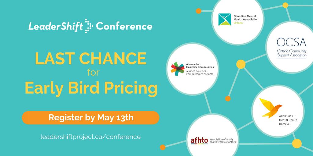 LeaderShiftON's tweet photo. This is your LAST CHANCE to take advantage of early bird pricing for the LeaderShift Conference! You won't want to miss our address from the Honourable @celliottability. Click here to REGISTER TODAY>> https://t.co/9o3xz8LxgZ #StartALeaderShift #LeaderShiftConference2019 https://t.co/ubRnBxJ5zA