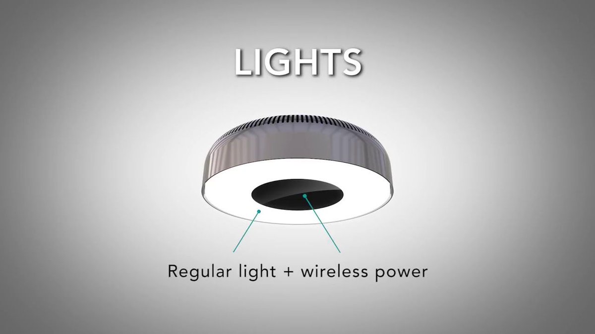 meccinteriors's tweet photo. It looks like a #potlight or #ceilingfixture, but @WiChargeLTD provides long-range #wirelessPower, delivering freedom from power cords and batteries. 

#smarthome #interiordesigntech https://t.co/M8yJJ4IRka