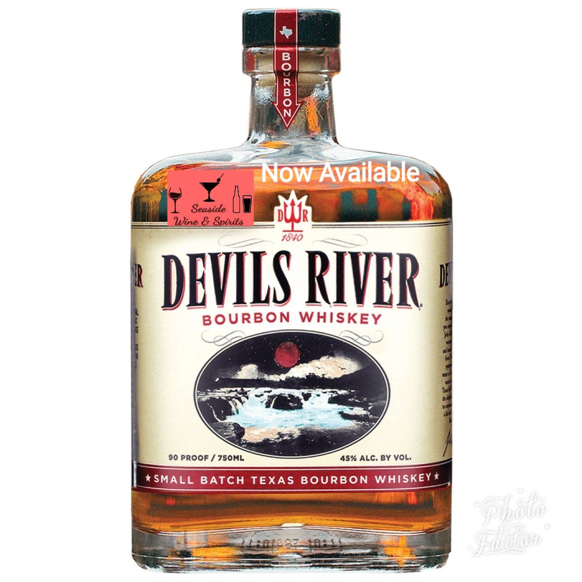 Here's what's new this week
Devil's River Bourbon Whiskey 45%
#seasidewineandspirits #devilsriverwhiskey #devilsriverbourbon #bourbon2019 #whiskey 
 #seasidewineandspiritsfamily #legendnottourist  
#bestinbridgewaterma  #bestinbridgewater