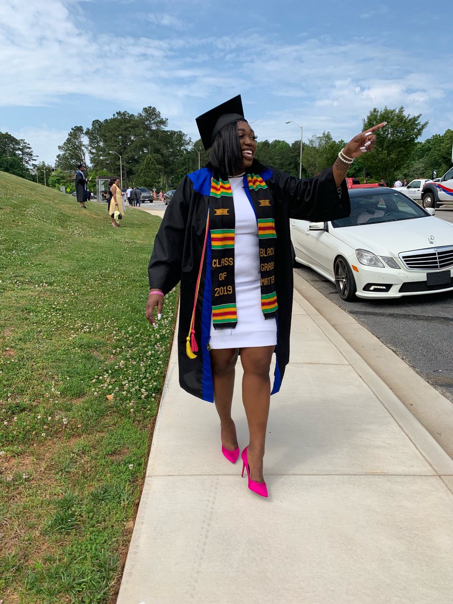 OFFICIALLY ALUMNA OF UWG👩🏾‍🎓 🍾#UWG19 #blackexcellence #blackgrads #blackgirlmagic