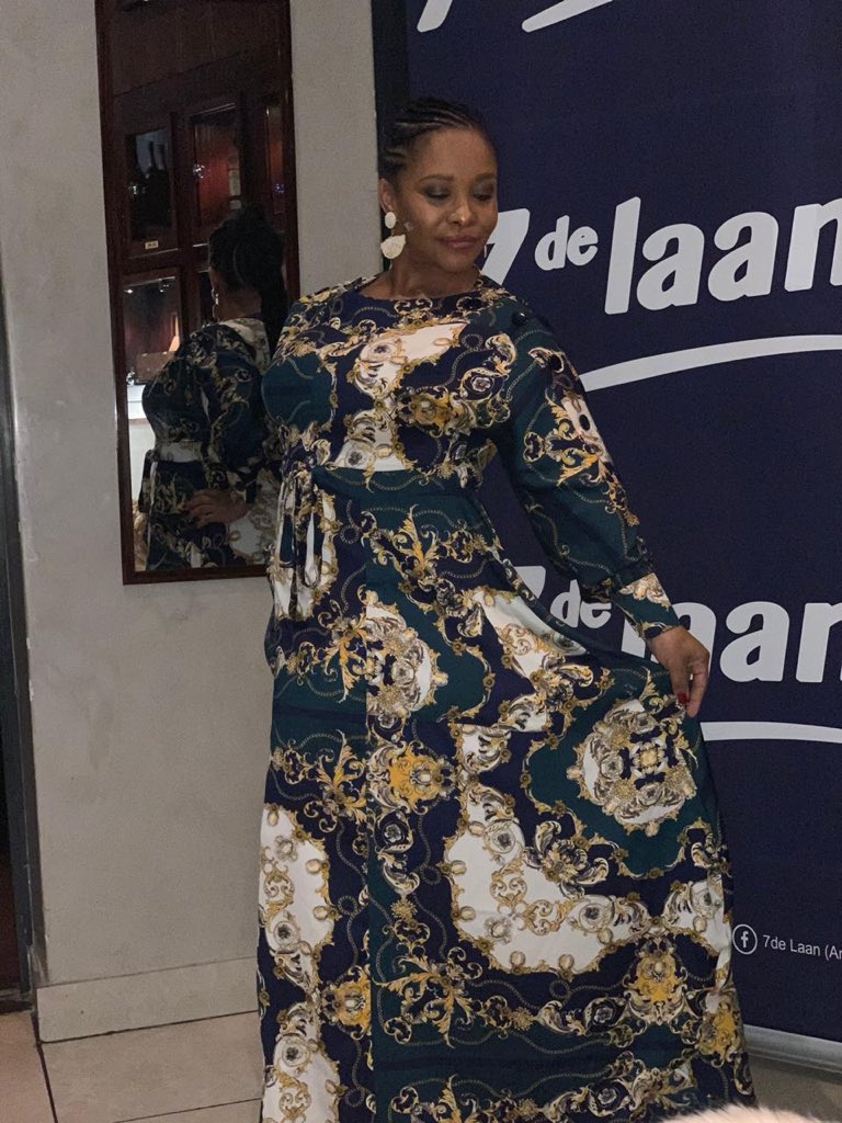 DenverSVraagom's tweet photo. @BigBlueSA Thank you for making my beautiful wife, @paulus_ingrid15 look even more exquisite at the @Real7deLaan cast dinner. #real7delaan #castdinner https://t.co/4aZoFGqVWo
