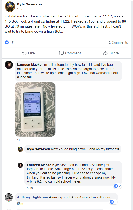 TheHarryx1's tweet photo. Fastest Insulin on Earth - maybe faster than an Indy car #Afrezza #Insulin #Diabetes #T1D #T2D #PocketPancrease #MedTwitter #EndoTwitter #MannkindDiabetes $MNKD #ThursdayThoughts #ThursdayMotivation #Indy500 https://t.co/1JeAI9SRcL https://t.co/523QGhTSZi