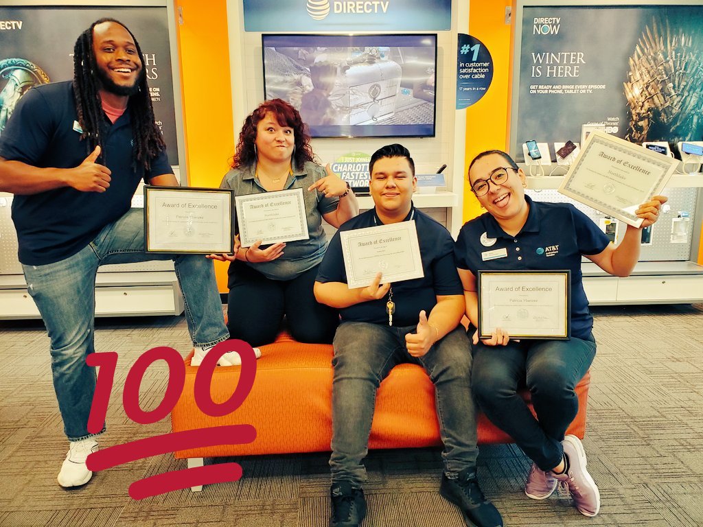 Northlake showing off their awards for leading the market in POPPS to goal for Jan-Apr!!! 😎 #thenotoriousones <a href="/JakeAraghi/">Jake Araghi</a> <a href="/LoganEaves2/">Logan Eaves</a> @ATTPortablesEVD <a href="/404girl/">Betsy Francis</a> @ATTPortablesWB