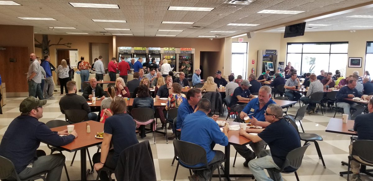 InproCorp's tweet photo. Earth Week Day 4! Inpro employees at the world headquarters participated in the Annual Poker Walk followed by a healthy, vegetarian lunch! #earthweek #pokerwalk #inprocares https://t.co/Zx1EVwz0Up