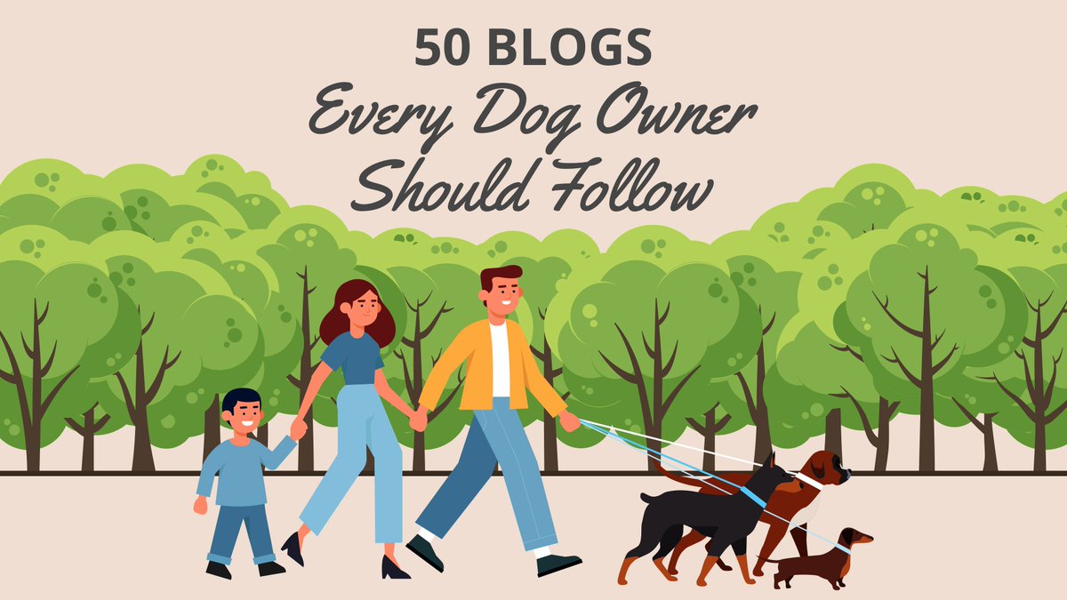 FunDogs's tweet photo. A list of the Top 50 Blogs every dog owner should follow: https://t.co/g697CZSrZT #dogblog #dogs #dogblogs #dog #dogtips via @pawstruck https://t.co/Fb31MErbbh
