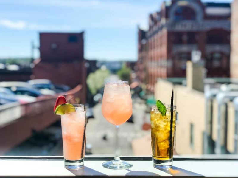 Check out these funky, fun cocktails! Wondering where you can find them? Head to SKY Armory this Saturday between 3-10P for our spring Night Market event! Browse over 60+ local artisans and vendors and of course... grab a cocktail!