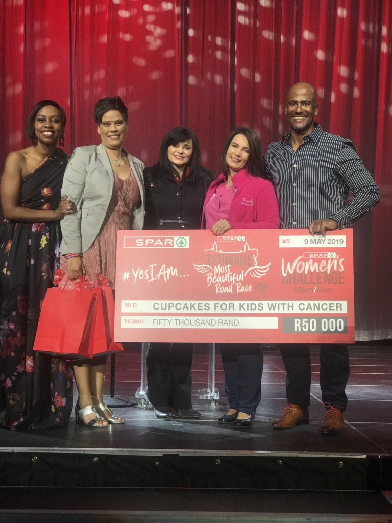 SPARWomensPta's tweet photo. We’ve given away a combined R350 000 to our amazing beneficiaries tonight! ❤️ #YesIAm https://t.co/xD4WDntjvt