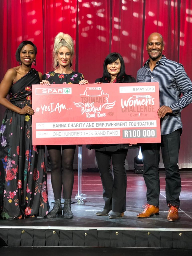 SPARWomensPta's tweet photo. We’ve given away a combined R350 000 to our amazing beneficiaries tonight! ❤️ #YesIAm https://t.co/xD4WDntjvt