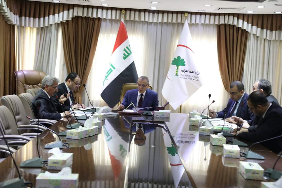 AlaAlwan1's tweet photo. وزير الصحة والبيئة يترأس اجتماعا هاما بحضور النائب جمال المحمداوي لمناقشة الخطة الاستراتيجية للسيطرة على انتشار المخدرات في البلاد https://t.co/cbB7MG3HZa
