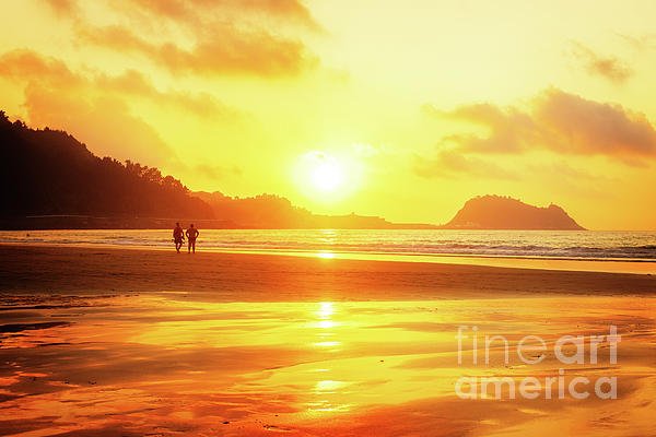 New artwork for sale! - 'sunset in Zarauz' - fineartamerica.com/featured/sunse… @fineartamerica