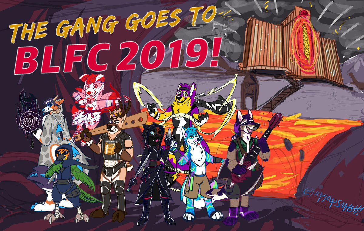joopjoopSMASH's tweet photo. BLFC? A WEEK AWAY? HECK! I wonder what we will encounter along the way! Is your party ready?
🧙🐉⚔️🔮✨#BLFC2019 https://t.co/L3FVfQwOso