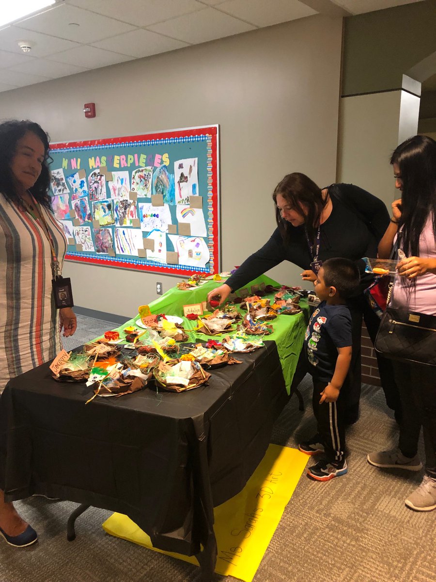 preddieallena's tweet photo. WTP celebrates with families for our Student Art showcase and gallery walk! Thank you Wayne Township families and friends for your support!!!! #wearewayne #mylifeasateacher #wtprocks https://t.co/e54dPBNwA6