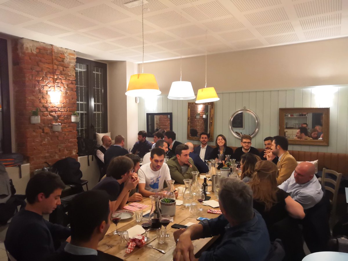 1° community dinner with #EndeavorEntrepreneurs at #miscusi!