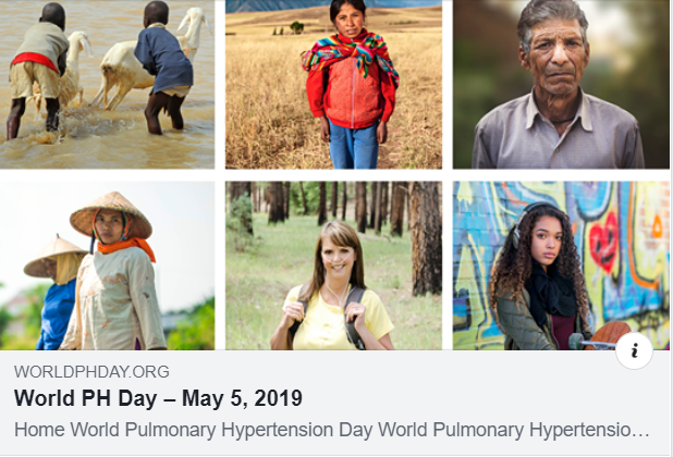 An estimated 20 million people #worldwide mostly in #Africa &amp; #Asia, develop a severe form of pulmonary hypertension (#PH) from #schistosomiasis, most commonly contracted via contact with freshwater. WorldPHDay.org #WorldPHDay2019