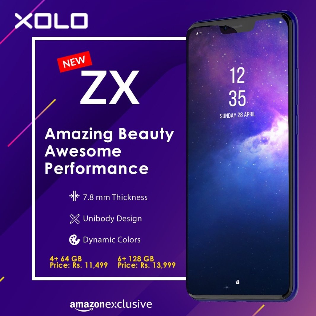 Now, this is called an Amazing Beauty with Awesome Performance. The New ZX from XOLO. 

Get it now at Amazon. amzn.to/306Pg7h

#XOLOZX #XOLO