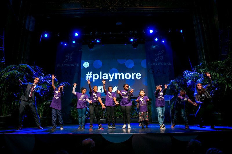 Playworks's tweet photo. #TBT to last year's Get in the Game Gala! We can't wait for all the fun we're going to have at tonight's event! #PlayEveryDay #PlayworksForEveryKid #RecessCounts https://t.co/7x8JWBtlXw