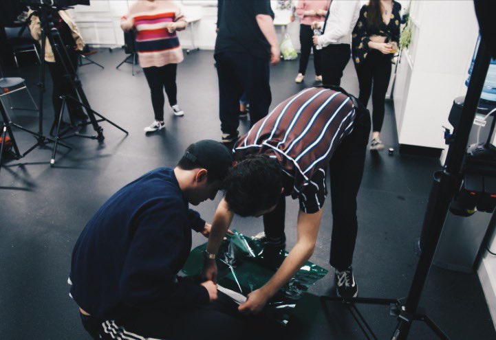 OthersThere's tweet photo. Production team settings to film for shoot 2. #teamwork #therewillbeothers #indiefilm #universityofsalford https://t.co/4XQ7xmr0IE