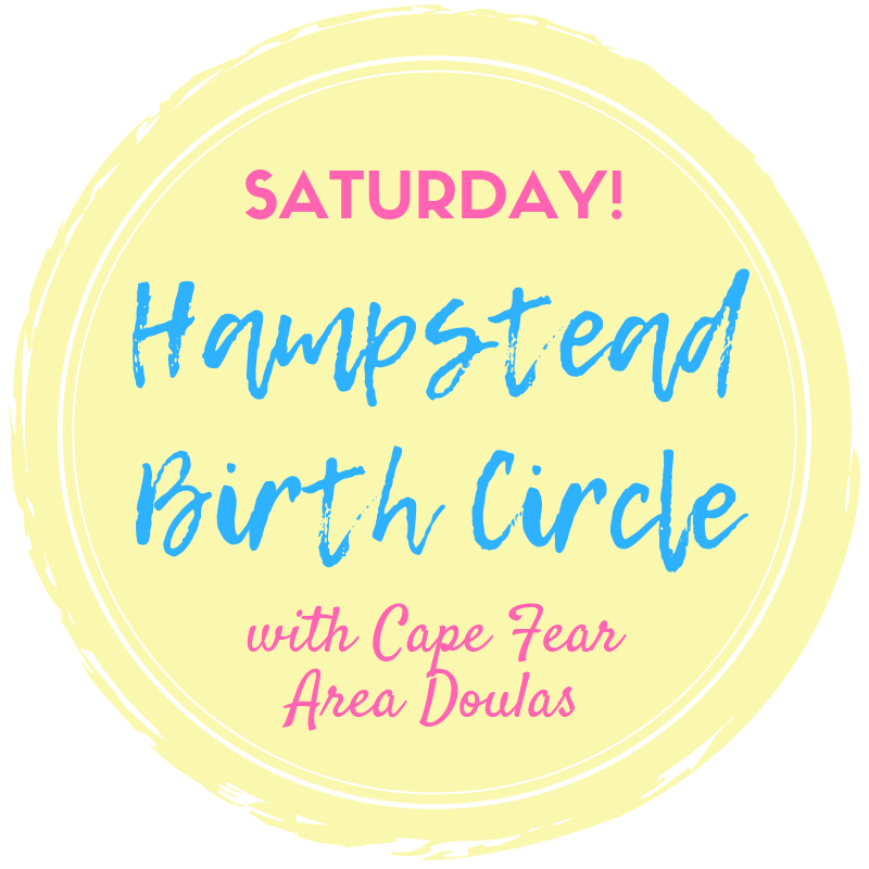 Join us Saturday for the monthly Hampstead birth circle! All mothers and expecting moms are welcome to gather to share birth stories (if you so choose) or listen and support one another. Details: facebook.com/events/6215509… #hampstead #hampsteadnc #pregnancy #birthcircle #support